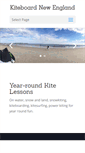 Mobile Screenshot of kiteboardne.com