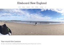 Tablet Screenshot of kiteboardne.com